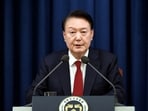 South Korean President Yoon Suk Yeol delivers a speech to declare martial law in Seoul, South Korea, December 3, 2024.