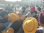 Police arrest a man who attempted to shoot Sukhbir Singh Badal outside Golden temple in Amritsar on Wednesday. Police arrest a man who attempted to shoot Sukhbir Singh Badal outside Golden temple in Amritsar on Wednesday.