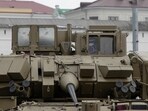 Ukrainian troops' weaponry and hardware on display. (Reuters Photo)(REUTERS)