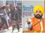 Police identified the shooter as Narain Singh, a resident of Dera Baba Nanak. After the attack, he was whisked away by security officials. Police identified the shooter as Narain Singh, a resident of Dera Baba Nanak. After the attack, he was whisked away by security officials.