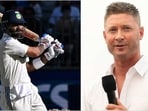 Michael Clarke (R) rang the warning bells for Australia ahead of the second Test in Adelaide Michael Clarke (R) rang the warning bells for Australia ahead of the second Test in Adelaide