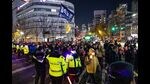 Protesters against South Korean President Yoon Suk Yeol march towards the presidential office during a demonstration in Seoul, South Korea, on Wednesday, Dec. 4, 2024. Photographer: Jean Chung/Bloomberg (Bloomberg)