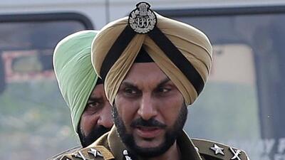 Amritsar police commissioner Gurpreet Singh Bhullar on Wednesday kicked up a row by saying that the police are also investigating if the assassination bid on SAD leader Sukhbir Singh Badal was a ploy to garner sympathy, prompting a sharp reaction from Akali leader Bikram Singh Majithia who alleged that police have failed to do their job properly. (ANI File)