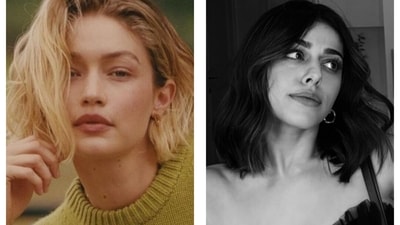 Celebrities like Gigi Hadid, Lily Collins, Alaya F, Shraddha Kapoor, among others are keeping their tresses short with the bob haircut (Photos: Instagram) Celebrities like Gigi Hadid, Lily Collins, Alaya F, Shraddha Kapoor, among others are keeping their tresses short with the bob haircut (Photos: Instagram)