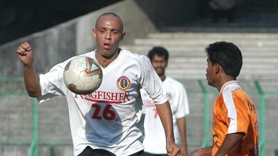 Brazilian striker Cristiano Junior -- seen here in East Bengal colours -- died in 2004 while playing for Dempo in the Federation Cup final against Mohun Bagan in Bengaluru. (HT) Brazilian striker Cristiano Junior -- seen here in East Bengal colours -- died in 2004 while playing for Dempo in the Federation Cup final against Mohun Bagan in Bengaluru. (HT)