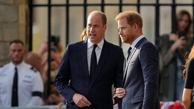 Omid Scobie's Endgame explores the deteriorating relationship between Princes William and Harry after their royal exit. (AP Photo/Martin Meissner, File) (AP) Omid Scobie's Endgame explores the deteriorating relationship between Princes William and Harry after their royal exit. (AP Photo/Martin Meissner, File) (AP)