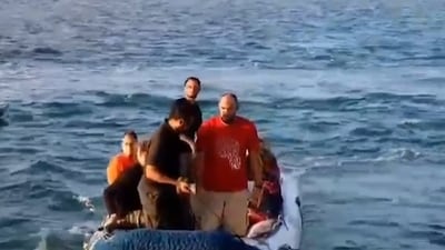 Chinese officials said on Wednesday that a "seriously overloaded" government-owned boat collapsed earlier this week in the Guizhou province of southern China, killing eight people. (AFP) Chinese officials said on Wednesday that a "seriously overloaded" government-owned boat collapsed earlier this week in the Guizhou province of southern China, killing eight people. (AFP)