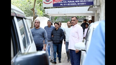 AAP MLA Naresh Balyan. (Arvind Yadav/HT Photo) AAP MLA Naresh Balyan. (Arvind Yadav/HT Photo)