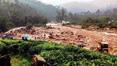 Wayanad recorded the deadliest landslides ever in Kerala in July this year. (ANI)