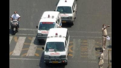 While the 108 ambulance service is meant for extending emergency medical services, 104 services are operated for extending mobile health services in the interior areas. (PTI) While the 108 ambulance service is meant for extending emergency medical services, 104 services are operated for extending mobile health services in the interior areas. (PTI)