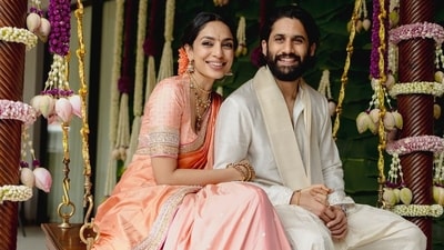 Sobhita Dhulipala and Naga Chaitanya are all set to tie the knot later in the day. Sobhita Dhulipala and Naga Chaitanya are all set to tie the knot later in the day.