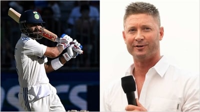 Michael Clarke (R) rang the warning bells for Australia ahead of the second Test in Adelaide (AP/File) Michael Clarke (R) rang the warning bells for Australia ahead of the second Test in Adelaide (AP/File)
