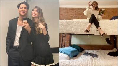 New York-based couple shares how sleeping apart has helped them. New York-based couple shares how sleeping apart has helped them.
