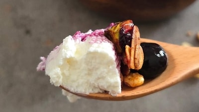 Dry yoghurt has a spreadable, clay-like texture that makes it incredibly versatile in the kitchen. Dry yoghurt has a spreadable, clay-like texture that makes it incredibly versatile in the kitchen.