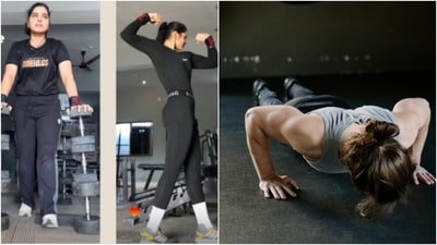 Yogya Tiwari shared the workout routine that helped her shed the extra kilos and help her weight transformation. (Instagram/@fit_yogz, Pexels) Yogya Tiwari shared the workout routine that helped her shed the extra kilos and help her weight transformation. (Instagram/@fit_yogz, Pexels)
