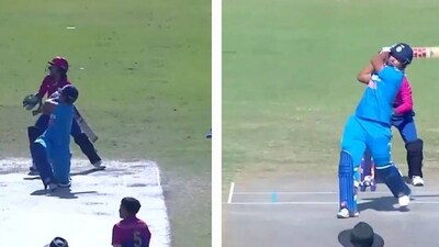 Vaibhav Suryavanshi scored an unbeaten 76 against UAE Vaibhav Suryavanshi scored an unbeaten 76 against UAE
