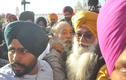 The shooter has been identified Narain Singh Chaura, allegedly a former militant (Sameer Sehgal/Hindustan Times)
