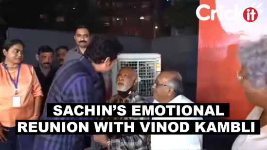 Watch | Vinod Kambli Meets Childhood Friend Sachin Tendulkar To Remember Their Mentor 