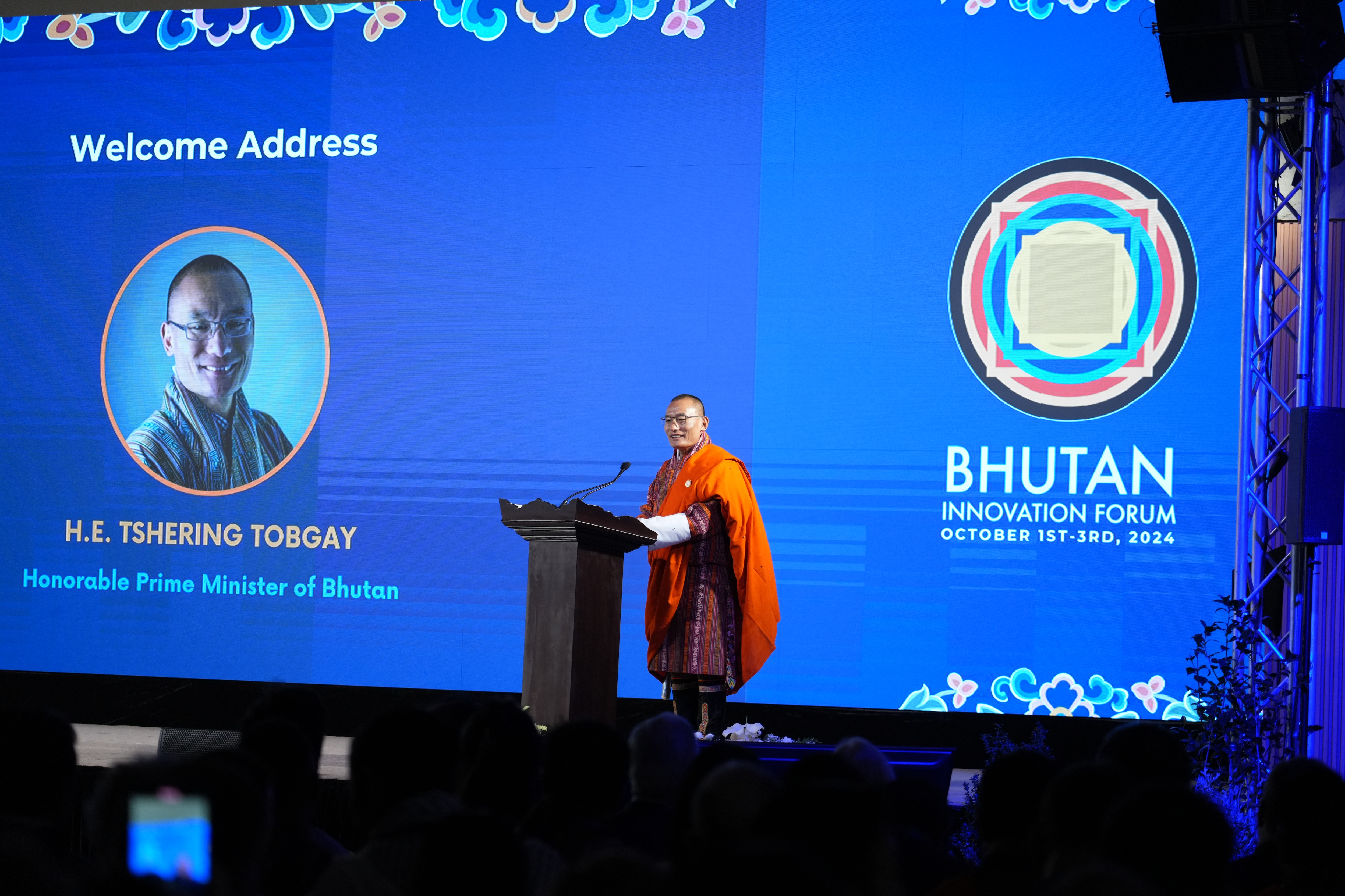 Bhutan’s Prime Minister, Tshering Tobgay (Courtesy Bhutan Innovation Forum)
