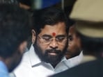 Maharashtra's caretaker chief minister Eknath Shinde in Thane. (Praful  Gangurde /HT Photo)
