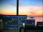 The Dow finished above 45,000 for the very first time. Most of the gains were from larger tech and AI names like Nvidia and Microsoft. The Dow finished above 45,000 for the very first time. Most of the gains were from larger tech and AI names like Nvidia and Microsoft.