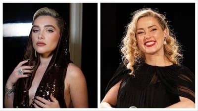 Florence Pugh is 'hurt' by ongoing comparisons to Johnny Depp's ex-wife Amber Heard. Florence Pugh is 'hurt' by ongoing comparisons to Johnny Depp's ex-wife Amber Heard.