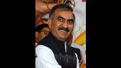 Himachal chief minister Sukhvinder Singh Sukhu distributed cash prizes amounting to  ₹14.7 crore to 21 international medal winners at a grand ceremony organised on Thursday. (HT File)