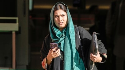 Samajwadi Party MP Iqra Hasan during the Winter session of Parliament, in New Delhi, (PTI) Samajwadi Party MP Iqra Hasan during the Winter session of Parliament, in New Delhi, (PTI)