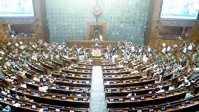 Proceeding of the Lok Sabha is underway during the Winter Session of Parliament on Thursday (SansadTV YouTube/ANI) Proceeding of the Lok Sabha is underway during the Winter Session of Parliament on Thursday (SansadTV YouTube/ANI)