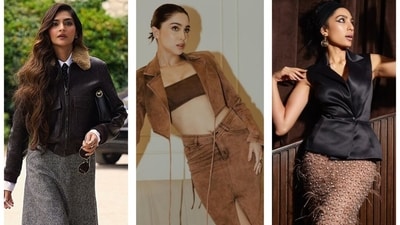 From actors Sonam A Kapoor, Sharvari to Sobhita Dhulipala show how to wear skirts for winter (Photos: Instagram) From actors Sonam A Kapoor, Sharvari to Sobhita Dhulipala show how to wear skirts for winter (Photos: Instagram)