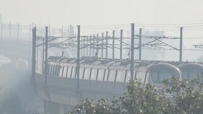 The Blue Line connects Dwarka with Vaishali and Noida City Centre. (HT photo) The Blue Line connects Dwarka with Vaishali and Noida City Centre. (HT photo)