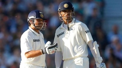 File image of Sachin Tendulkar and Rahul Dravid. (File) File image of Sachin Tendulkar and Rahul Dravid. (File)
