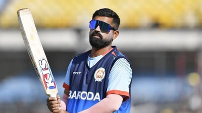 Bhanu Punia starred with a century as Baroda broke the men's T20 record for highest innings score vs Sikkim in the Syed Mushtaq Ali Trophy. (BCCI) Bhanu Punia starred with a century as Baroda broke the men's T20 record for highest innings score vs Sikkim in the Syed Mushtaq Ali Trophy. (BCCI)