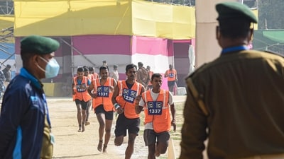 Bihar Police Constable PET, document verification from December 9 (PTI photo for representation) Bihar Police Constable PET, document verification from December 9 (PTI photo for representation)