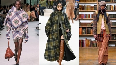 Runways for AW24 embraced this vibe with layered silhouettes and nostalgic materials like knitwear, tweed, and corduroy. Runways for AW24 embraced this vibe with layered silhouettes and nostalgic materials like knitwear, tweed, and corduroy.