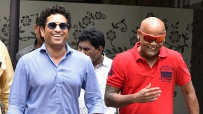 File photo of Sachin Tendulkar and Vinod Kambli (Getty Images) File photo of Sachin Tendulkar and Vinod Kambli (Getty Images)