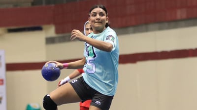 A still from India's match against Iran (Asian Handball C'ship0) A still from India's match against Iran (Asian Handball C'ship0)
