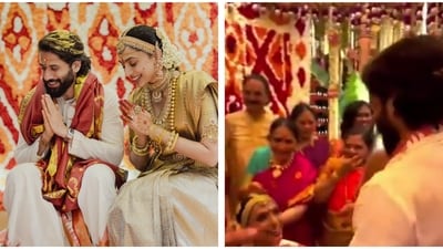 Naga Chaitanya and Sobhita Dhulipala got married on December 4. Naga Chaitanya and Sobhita Dhulipala got married on December 4.