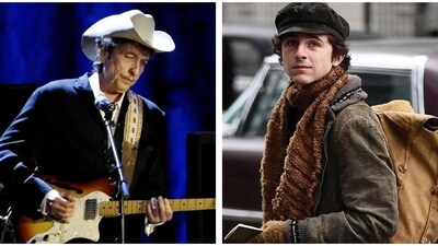 Timothee Chalamet plays a young Bob Dylan in A Complete Unknown. Timothee Chalamet plays a young Bob Dylan in A Complete Unknown.