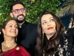 Aishwarya Rai and Abhishek Bachchan attended a party and also clicked photos together. Aishwarya Rai and Abhishek Bachchan attended a party and also clicked photos together.