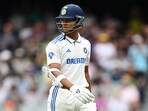 India's Yashasvi Jaiswal walks back to the pavilion after his dismissal off Australia's Mitchell Starc on day one of the second cricket Test match between Australia and India India's Yashasvi Jaiswal walks back to the pavilion after his dismissal off Australia's Mitchell Starc on day one of the second cricket Test match between Australia and India
