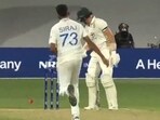 Tempers flare between Mohammed Siraj and Marnus Labuschagne on Day 1 of the Adelaide Test. Tempers flare between Mohammed Siraj and Marnus Labuschagne on Day 1 of the Adelaide Test.