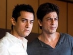 Aamir Khan and Shah Rukh Khan spoke about Indian films at the Oscars. Aamir Khan and Shah Rukh Khan spoke about Indian films at the Oscars.