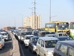 The advisory said that a program will be held at Dalit Prerna Sthal in Sector 95, Noida, and advised the public to follow the suggested routes to avoid traffic congestion. (File) The advisory said that a program will be held at Dalit Prerna Sthal in Sector 95, Noida, and advised the public to follow the suggested routes to avoid traffic congestion. (File)