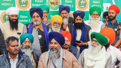 Over 100 farmers are set to march towards Delhi on Friday to advocate for their demands. ( Rajesh Sachar ) Over 100 farmers are set to march towards Delhi on Friday to advocate for their demands. ( Rajesh Sachar )