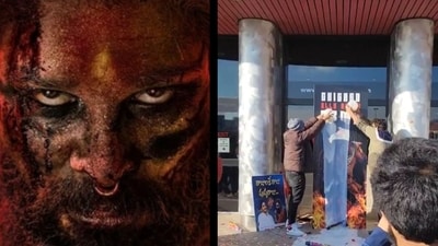 Allu Arjun fans go wild in the USA over Pushpa 2 (Pic- X) Allu Arjun fans go wild in the USA over Pushpa 2 (Pic- X)