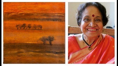 An untitled landscape by Dahanukar (1934-2014). A retrospective in Mumbai seeks to highlight the artist’s under-acknowledged body of work. (Images courtesy the Dahanukar family collection) An untitled landscape by Dahanukar (1934-2014). A retrospective in Mumbai seeks to highlight the artist’s under-acknowledged body of work. (Images courtesy the Dahanukar family collection)