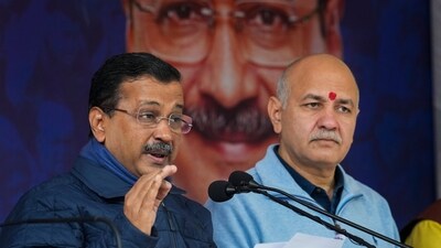 AAP national convener Arvind Kejriwal claimed the BJP filed an application to delete the names of 11,018 voters in the Shahdara area (PTI) AAP national convener Arvind Kejriwal claimed the BJP filed an application to delete the names of 11,018 voters in the Shahdara area (PTI)