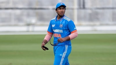 India's Vaibhav Suryavanshi helped India reach the final of U19 Asia Cup. (Photo by FADEL SENNA / AFP) (AFP) India's Vaibhav Suryavanshi helped India reach the final of U19 Asia Cup. (Photo by FADEL SENNA / AFP) (AFP)