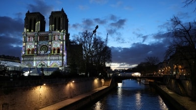 The grand reopening of Notre Dame will be a two-part event. On Saturday evening, Archbishop Laurent Ulrich will lead over 1,500 guests through a ceremonial service to mark the building's return to the world stage. (REUTERS)